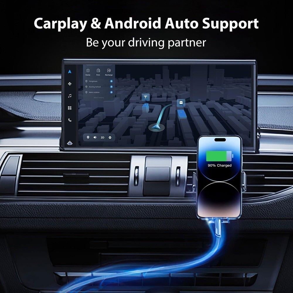 65W 4ft Fast 4-in-1 Multi-Function Charging Cable Compatible with Android&IOS