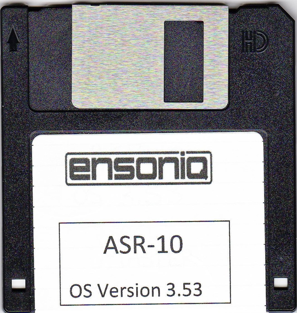 Ensoniq ASR 10 Operating System Disk v 3.53 OS boot
