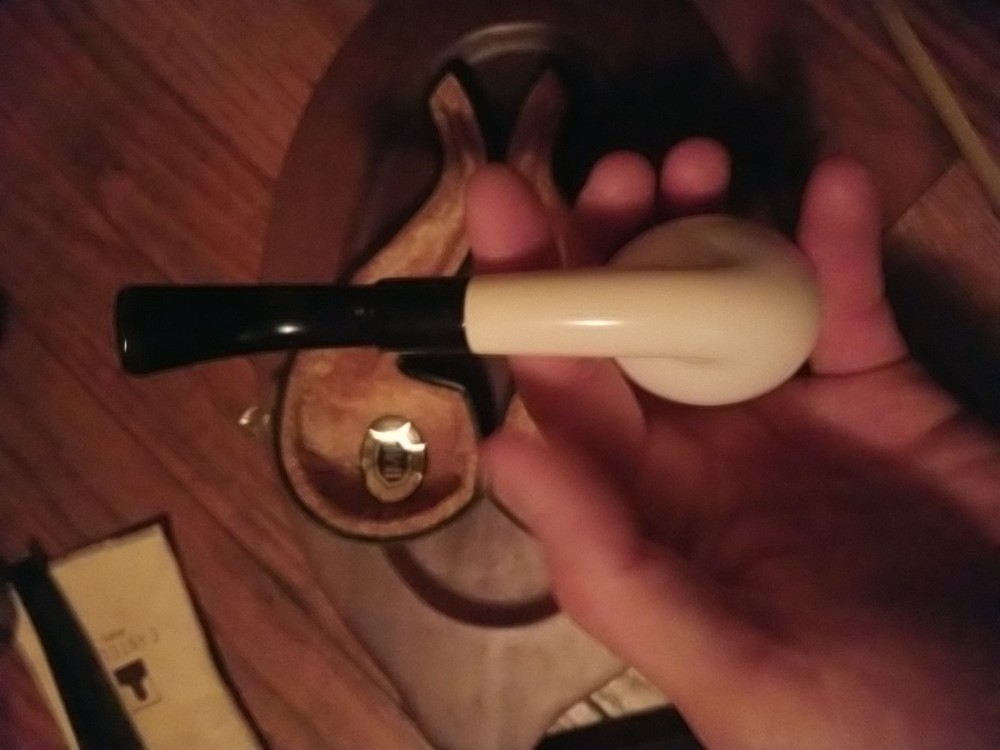 IMP Block Meerschaum Pipe 9mm