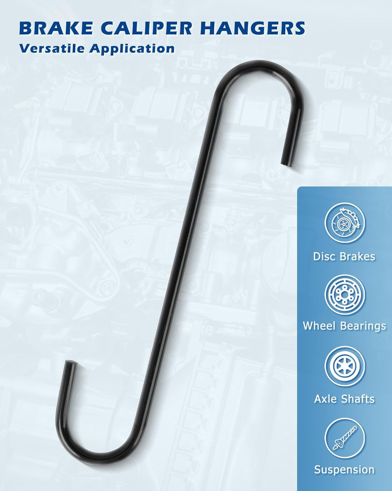 27Pcs Brake Caliper Wind Back Tool Kit Piston Compressor Pad Replacement Set Red