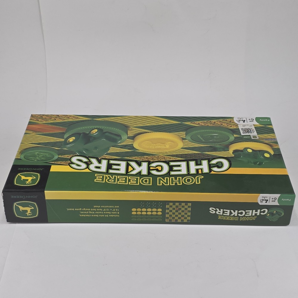 John Deere Tactors Checkers By Masterpieces Puzzle Co Complete