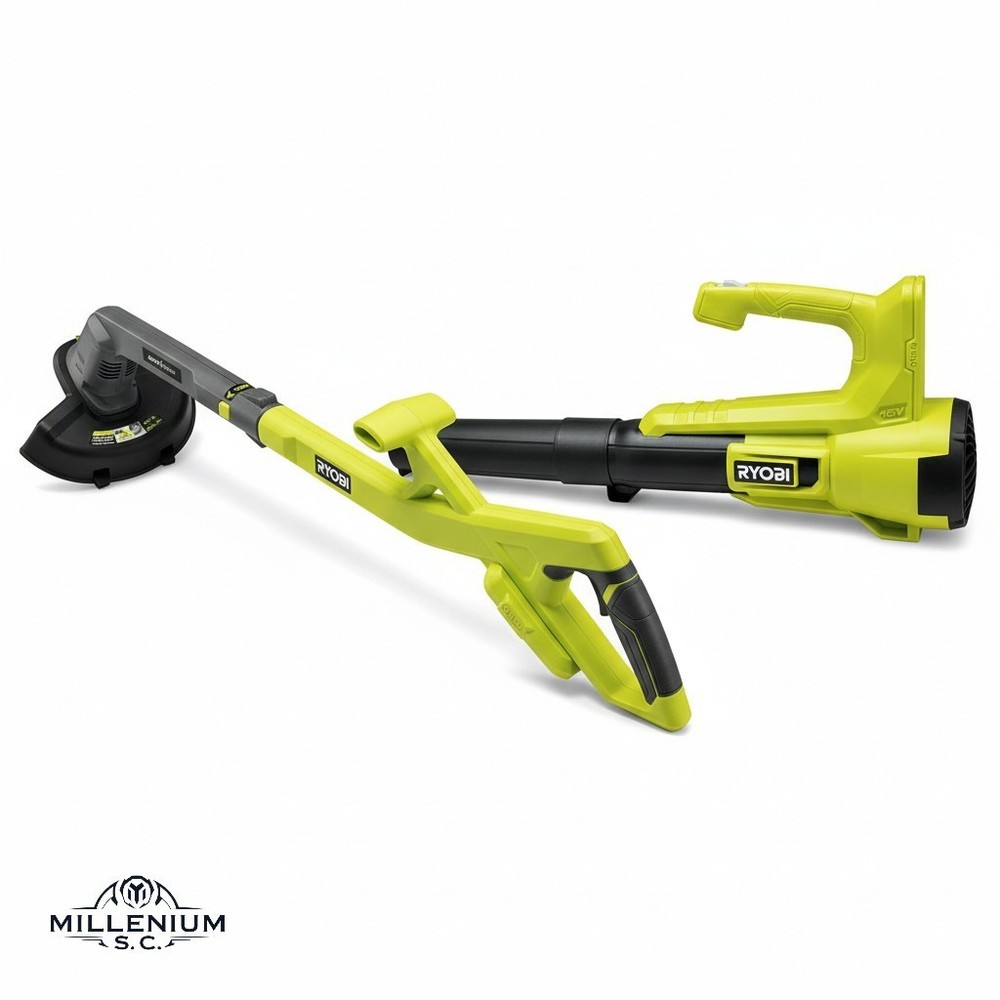 RYOBI 18V ONE+ 10" String Trimmer & 250 CFM Blower Combo PCLCK201K - OPEN BOX