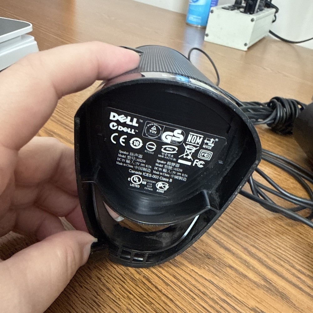 Dell AX210 USB 2.0 Powered Speaker - Black