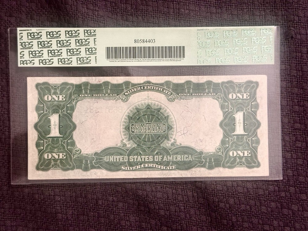 1899 $1 'Black Eagle' Silver Certificate PCGS 35