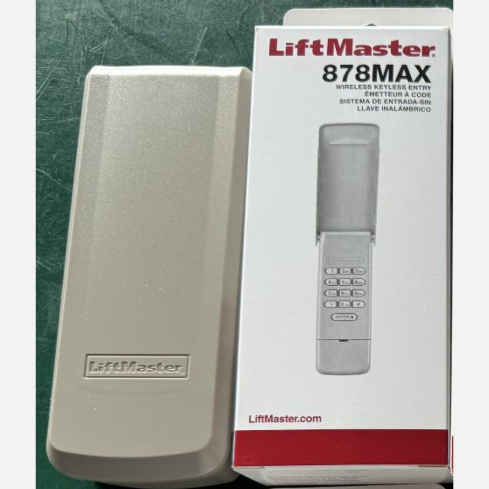 LiftMaster 878MAX 2 Pack Wireless Keypads – Universal Security+ 2.0
