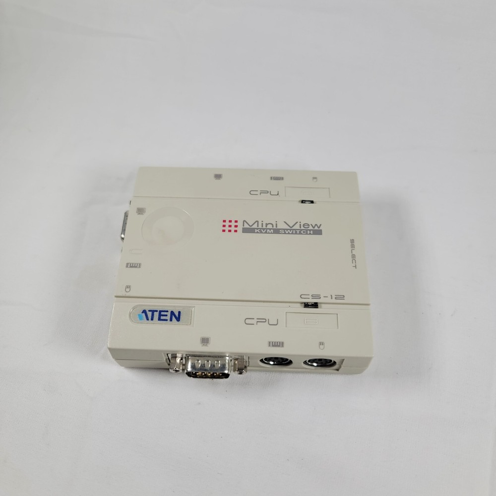MASTER VIEW CS-12 MINI KVM SWITCH