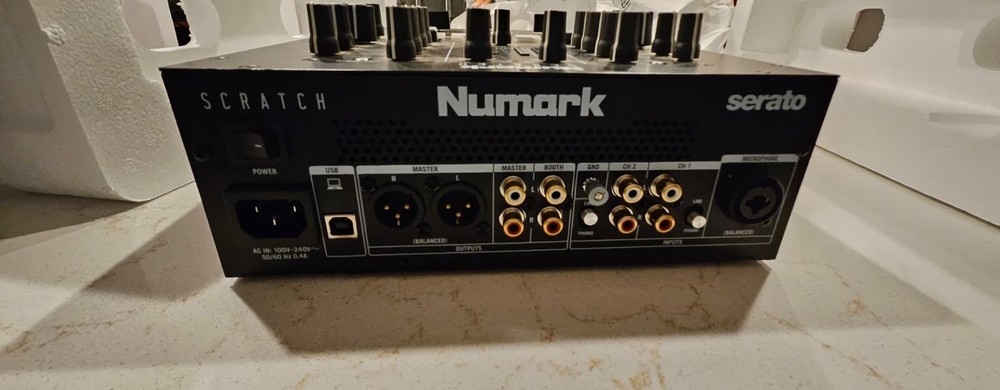 Numark Scratch 2-Channel Scratch Mixer for Serato DJ Pro