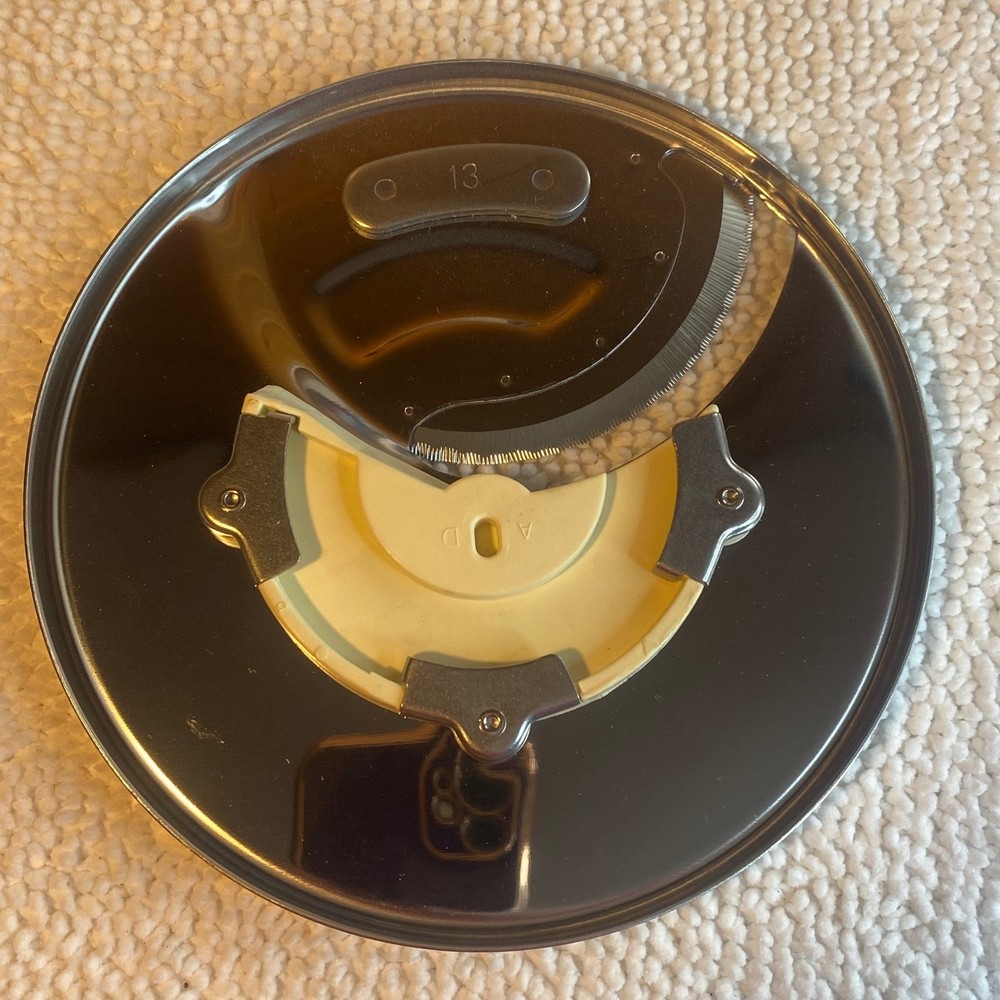 Cuisinart Food Processor Blade and Disc Holder Storage Case with Attachments