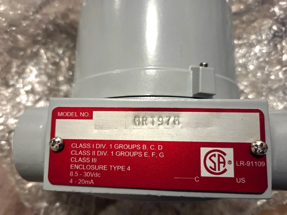 Daniel Emerson MRT97M Totalizer Flow Meter Indicator 3/4" NPT, NEW