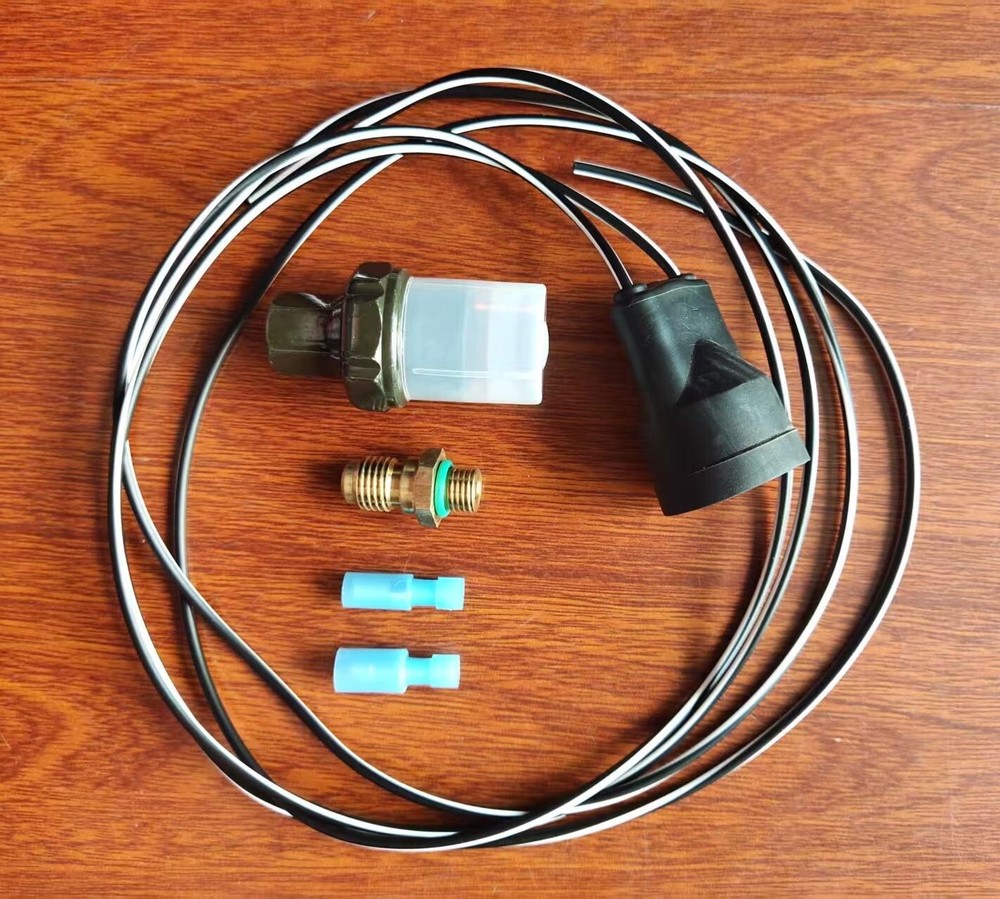AC Binary Pressure Safety Switch Air Conditioning High Low 3/8"-24 w Wire & Plug