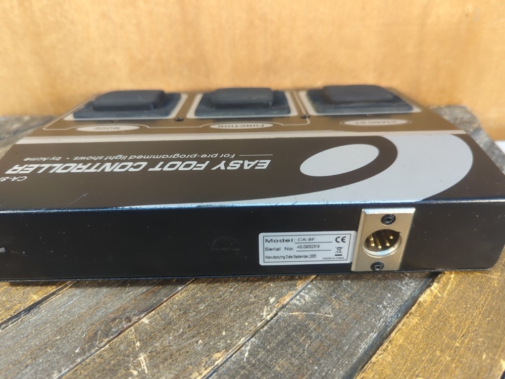 Acme CA-8F Easy Foot Controller For Pre-Programmed Light Shows