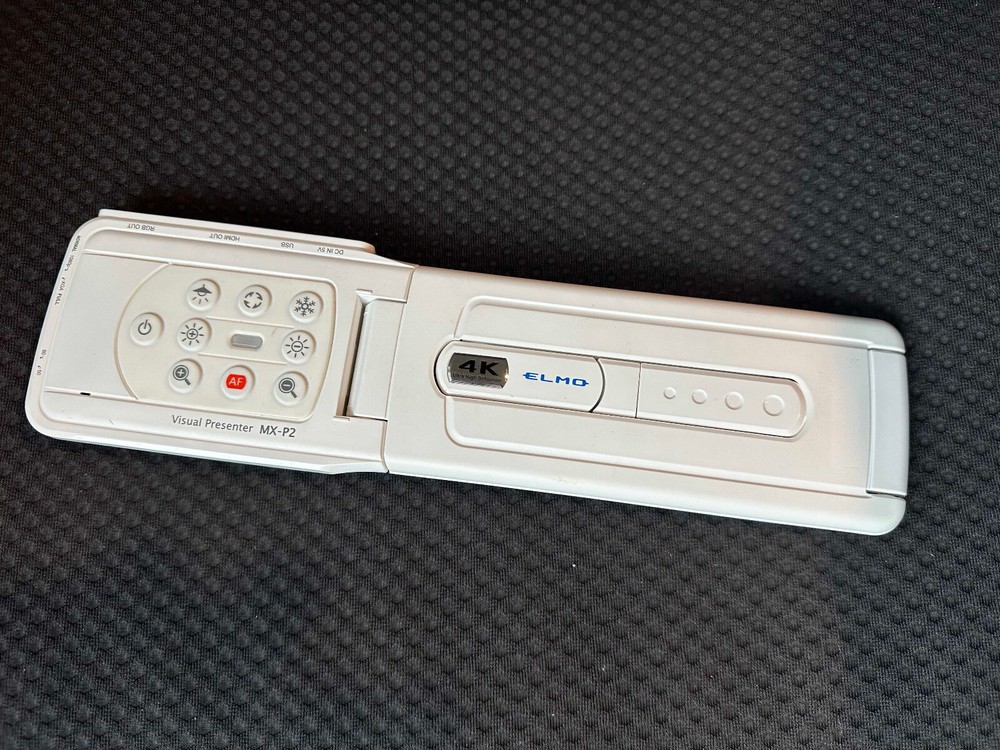 Elmo MX-P2 4K Visual Presenter Document Camera w/ AC Adapter
