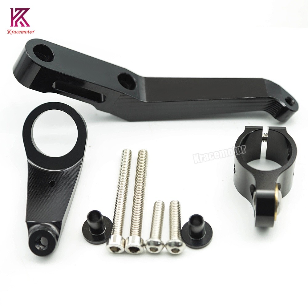 For Honda CBR954RR 2002-2003 CNC Steering Damper Stabilizer Bracket Kit Mounting