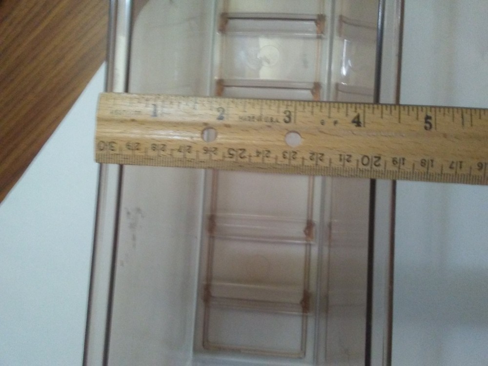 vintage Amber ice bin