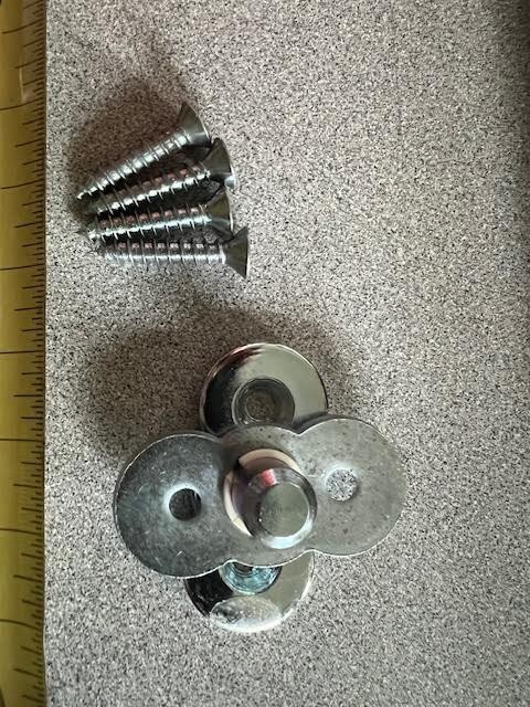 BOMMER DOUBLE ACTING CENTER PIVOT SET WITH FASTENERS