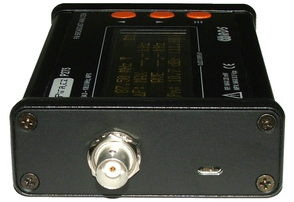 PIRA P275 FM Broadcast Analyzer Modulation Meter RDS Decoder
