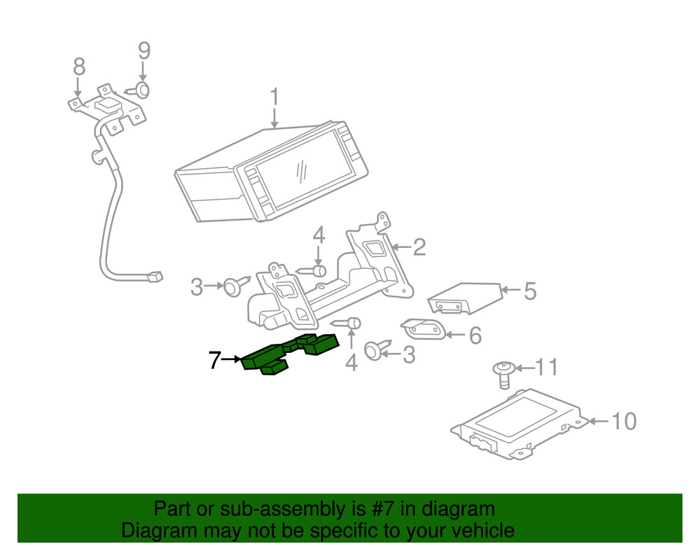 Genuine Mitsubishi Harness 8755A054