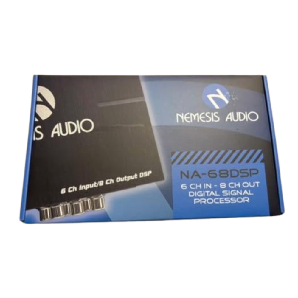 Nemesis Audio NA-68DSP 6-CH Input - 8-CH Output Digital Signal Processor