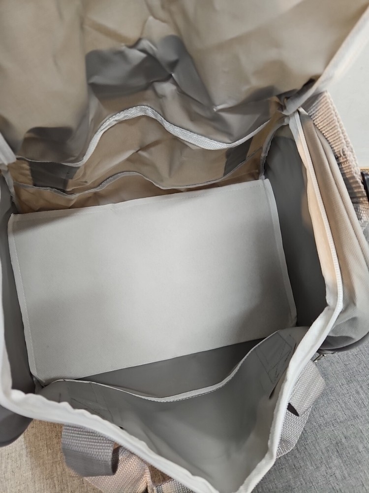 ⚡ Arbonne Duffle / Gym / Overnight Bag • Grey White / NEW