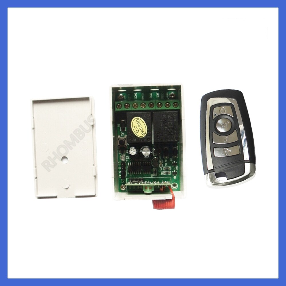 Wireless Remote Control Switch System 12V 2CH Transmitter&Receiver Access 315MHz