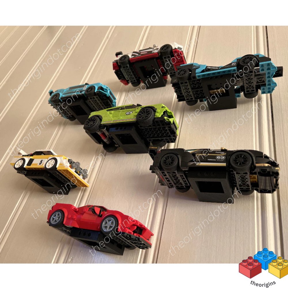 3D Printed Wall Mount Compatible with Speed Champions