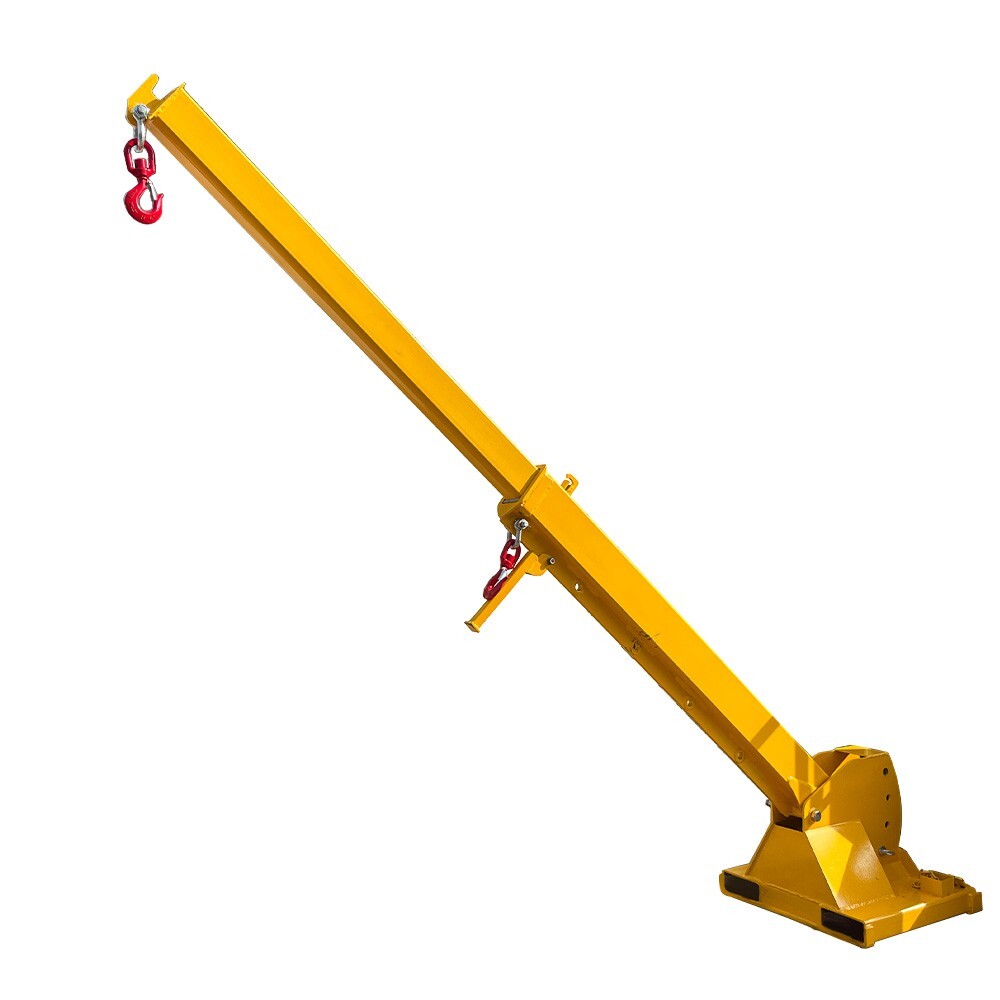 4400lbs Adjustable Forklift Mobile Crane, Lifting Forklift Extension Attachments