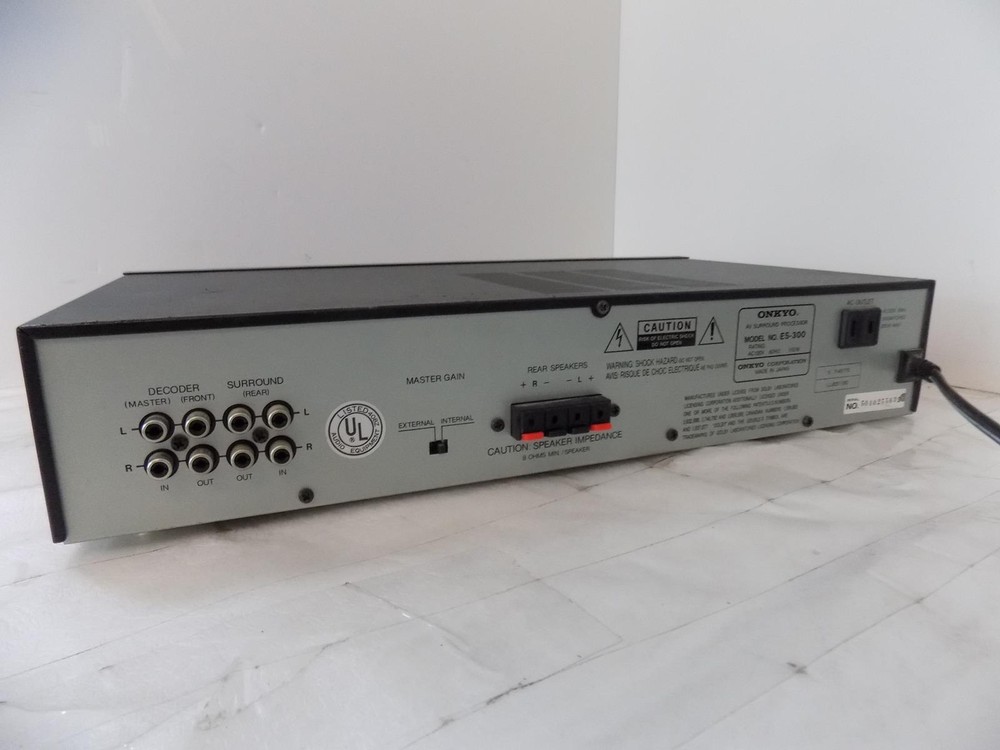 ONKYO ES-300 AV SURROUND PROCESSOR