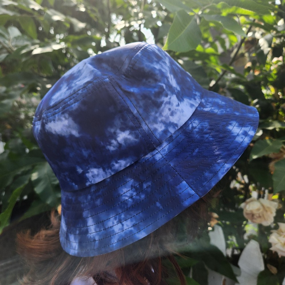 LA Dodgers Blue tie dye bucket hat
