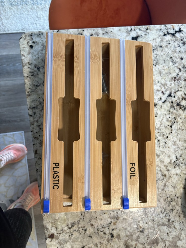 Bamboo 3-in-1 Wrap Organizer Kitchen