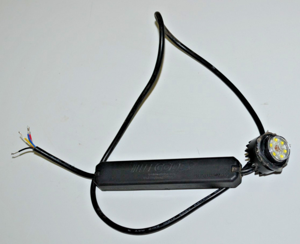 Code 3 Hide a Blast 9161-6LED clear white lights