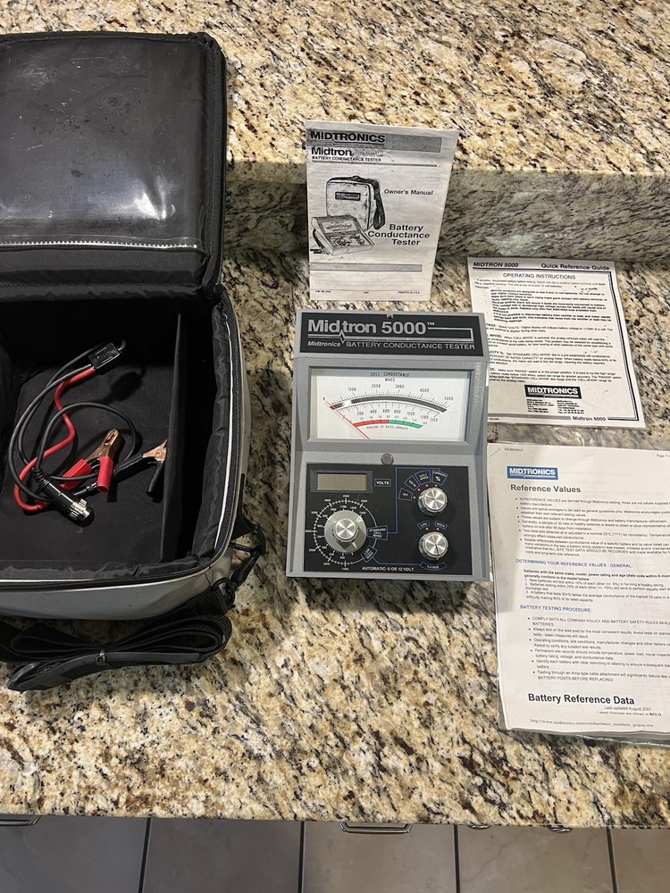 Midtronics Midtron 5000 Battery Conductance Tester Cased