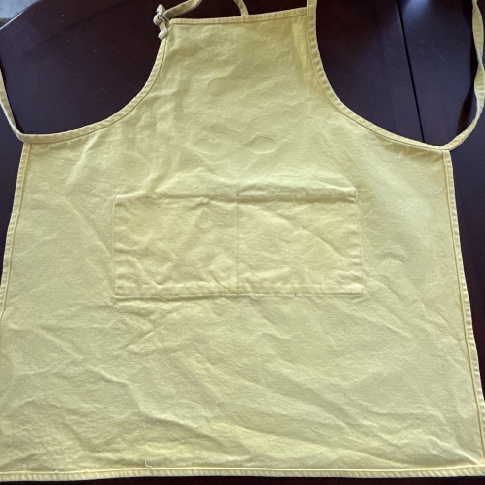 Original Jelly Belly yellow apron