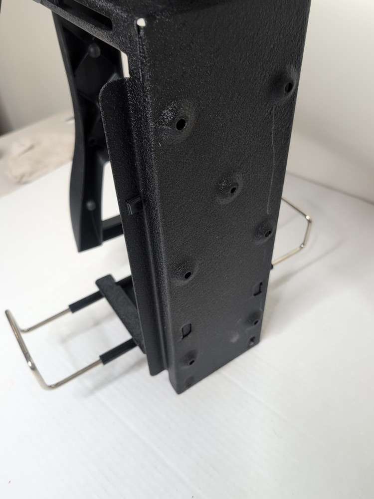 Workrite Vertical Sliding CPU Holder For Desk Adjustable Locking