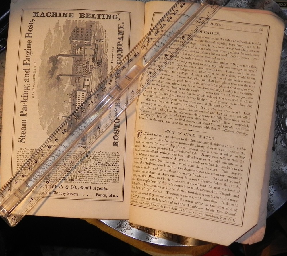 ONCE A MONTH A Magazine AUGUST 1867