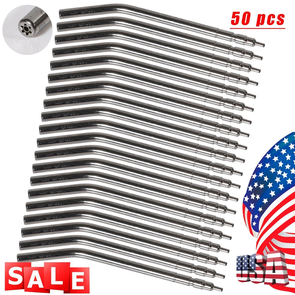 Dental Air/Water Syringe Tips Metal Tips 50 pcs pack