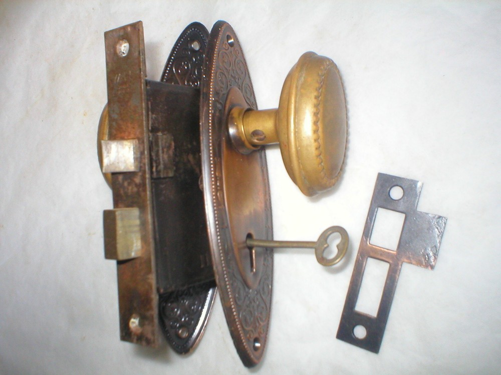Antique Victorian Era Door Hardware