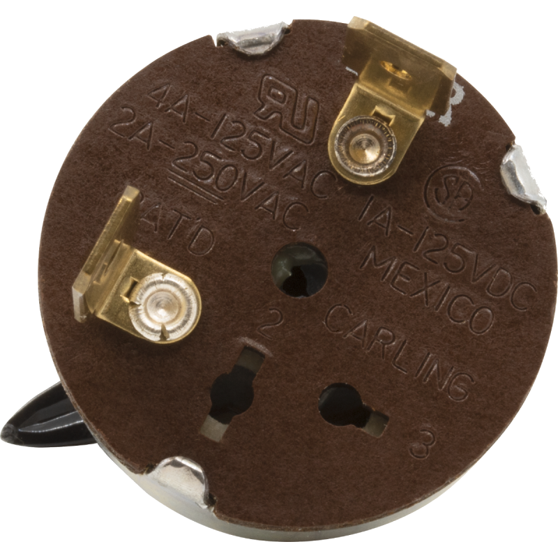 Switch, Carling, Rotary, Off-On, Solder Lug