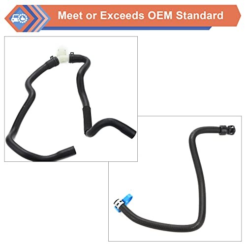 6 Pcs Engine Radiator Coolant & Heater Hose Set With PCV Pipe & Inlet