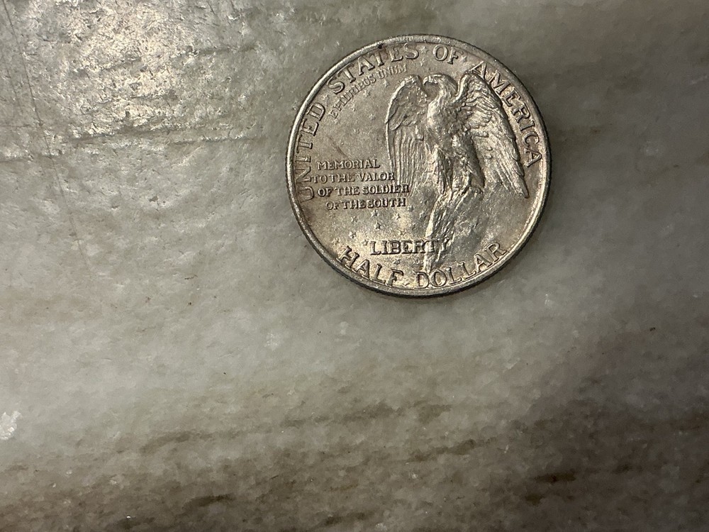 1925 Silver Stone Mountain Commemorative Half Dollar BU