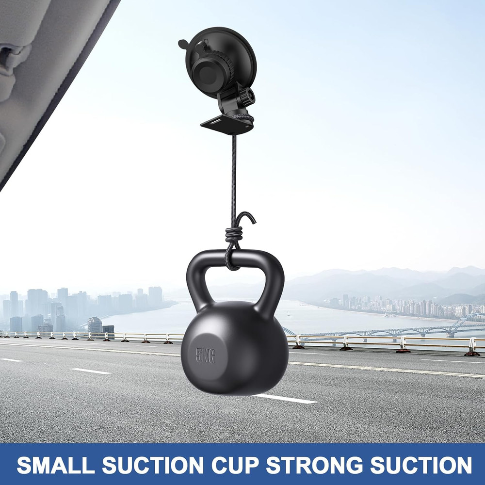 Radar Detector Mount,Car Windshield &Dashboard Suction Cup Bracket,Suitable for