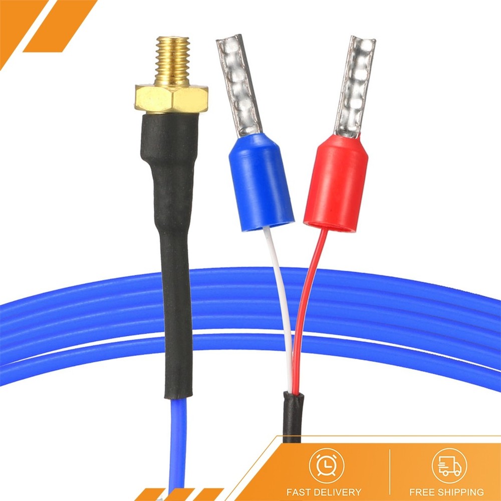 K-Type Thermocouple Temperature Sensors Probe for 3D Printer 1M Cable M4 Thread