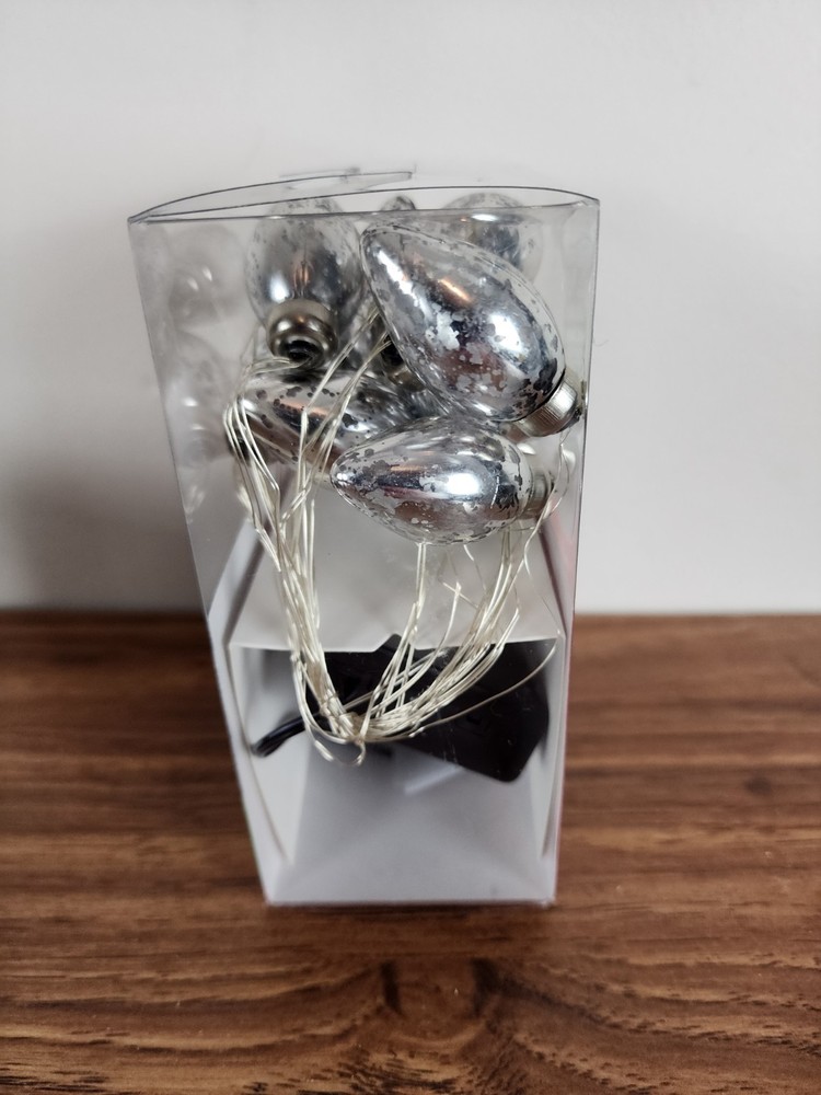 December Home 8ft C7 Mercury Lights 3 Light Function Switch 15ct LED