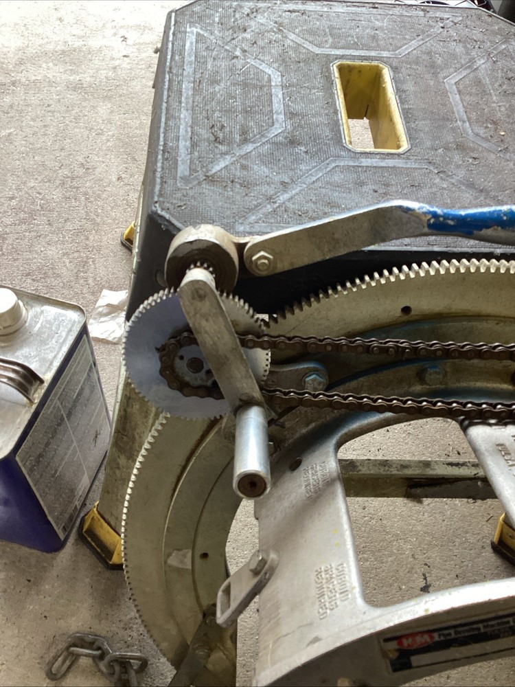 H&M Pipe Beveling Machine C12 6" - 12" Missing Parts