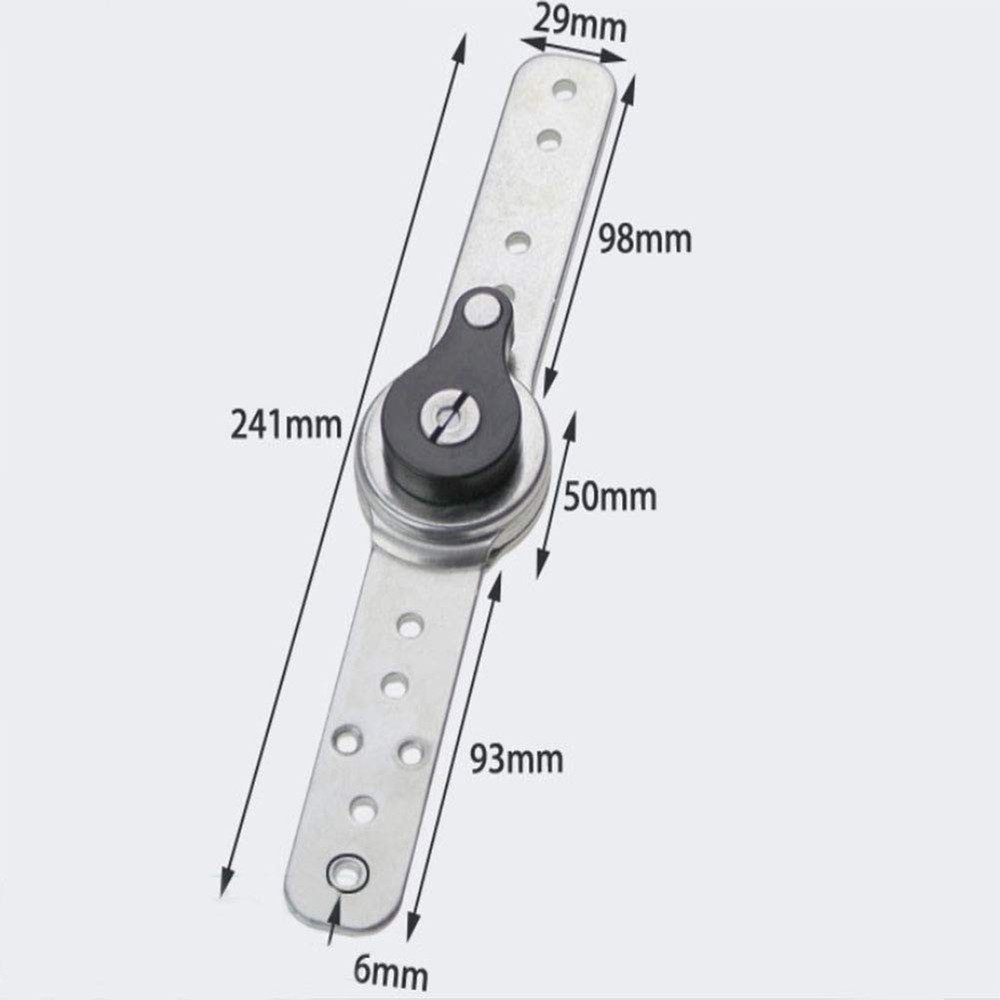 2 Pack Of Furniture Adjustable Angle Hinge Automatic Reset Function Hinge Angle