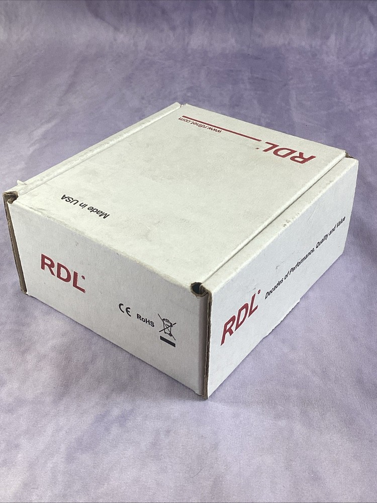 RDL DB-TPRX3A Three Input Format-A Source Selector/Black