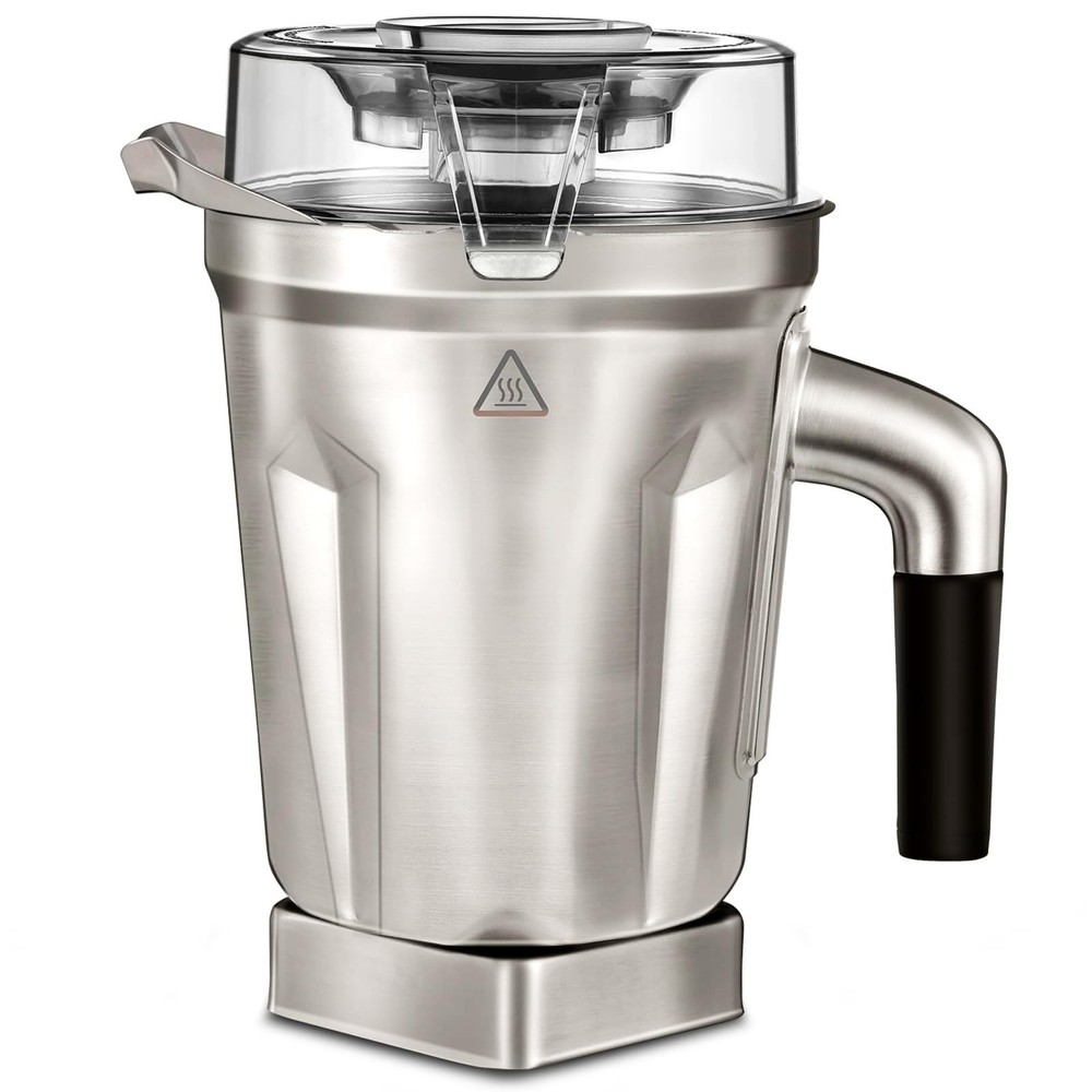 64-Ounce Stainless Steel 64oz Blending Container, Silver