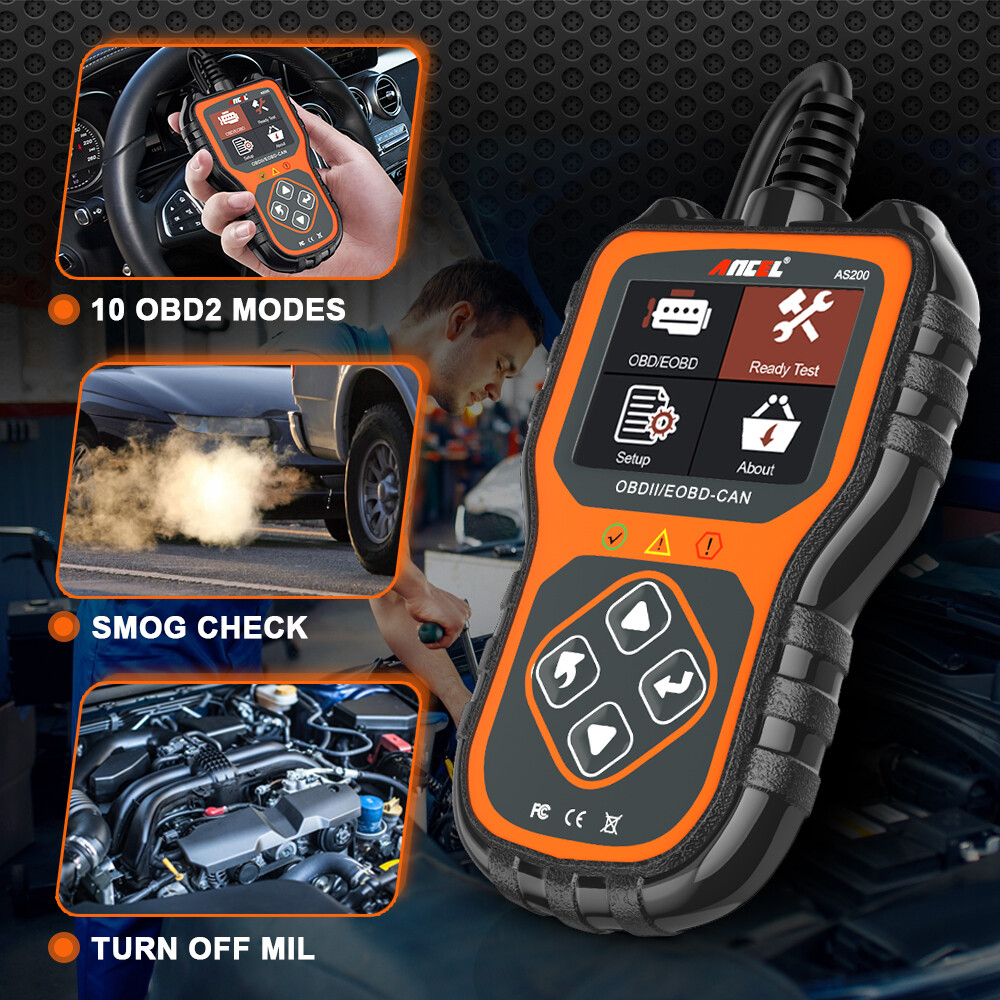 ANCEL Automotive Engine Scanner OBD2 Code Reader Car Diagnostic Check Fault Tool