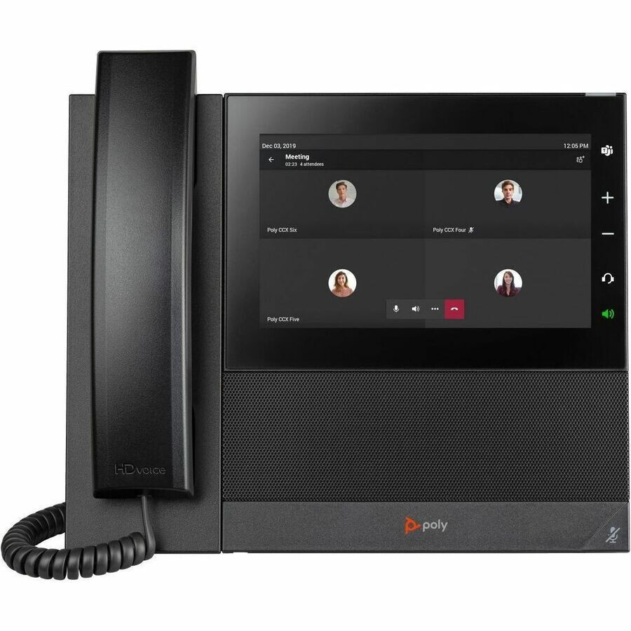 Poly CCX 600 BMP MS PoE-e – 7" Touchscreen, Microsoft Teams, PoE-enabled(82Z84A)