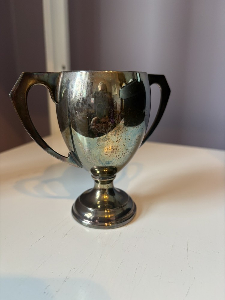 Small Silver Plated Trophy Cup