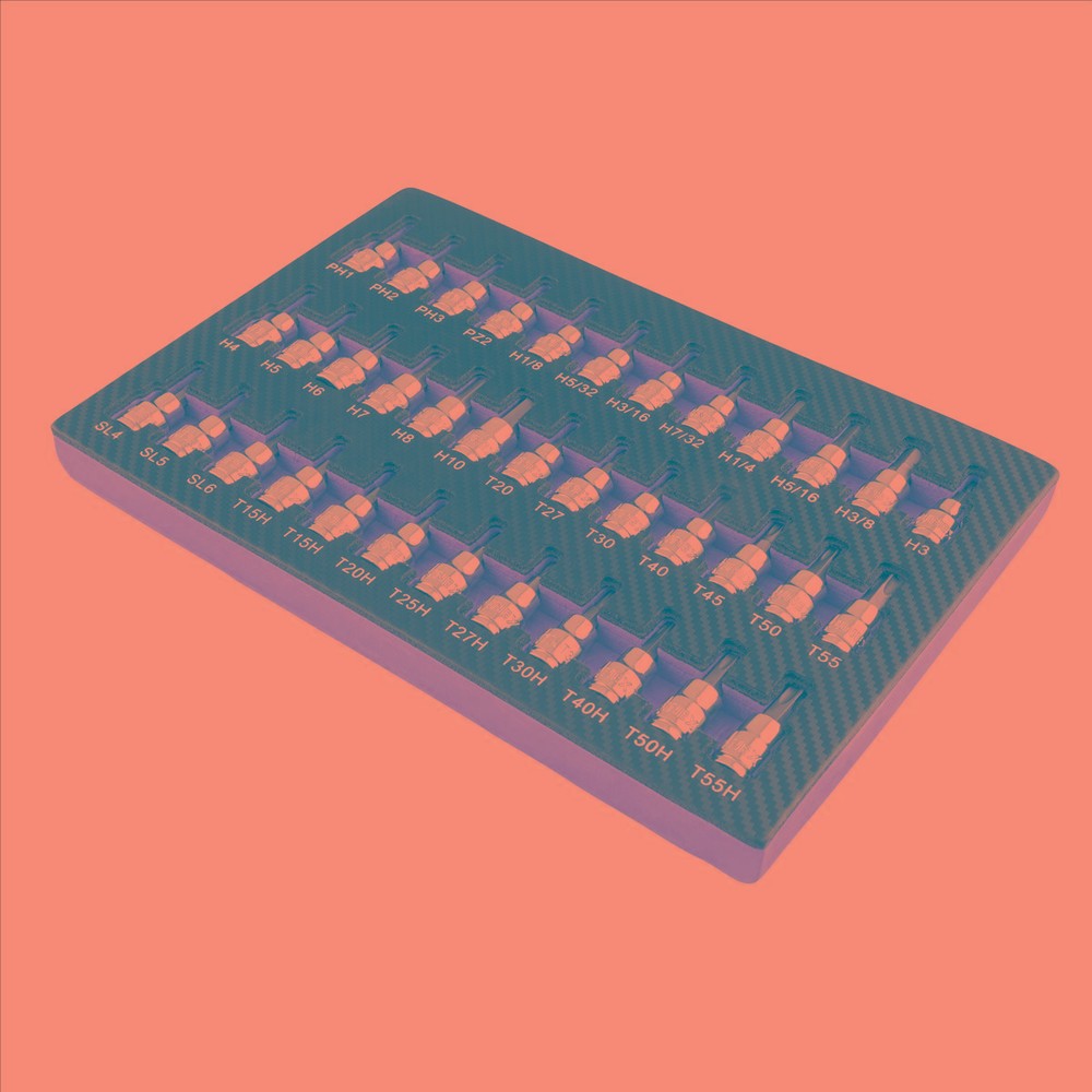 Sunex 9737 37 Piece Bit Socket Set In Eva Foam Tray